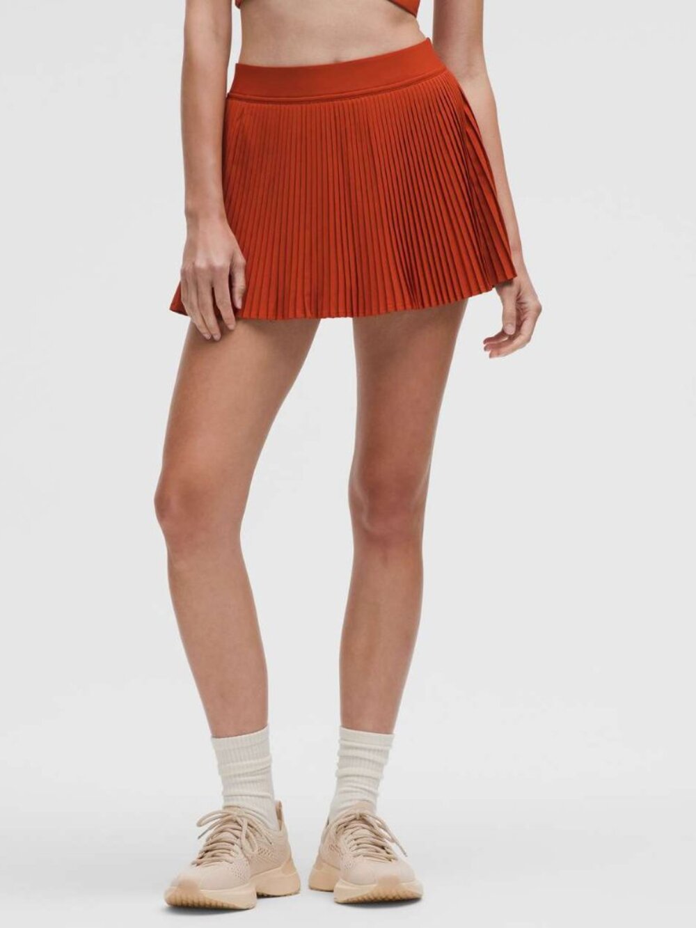 NWT Lululemon Varsity High-Rise Pleated Tennis Skirt